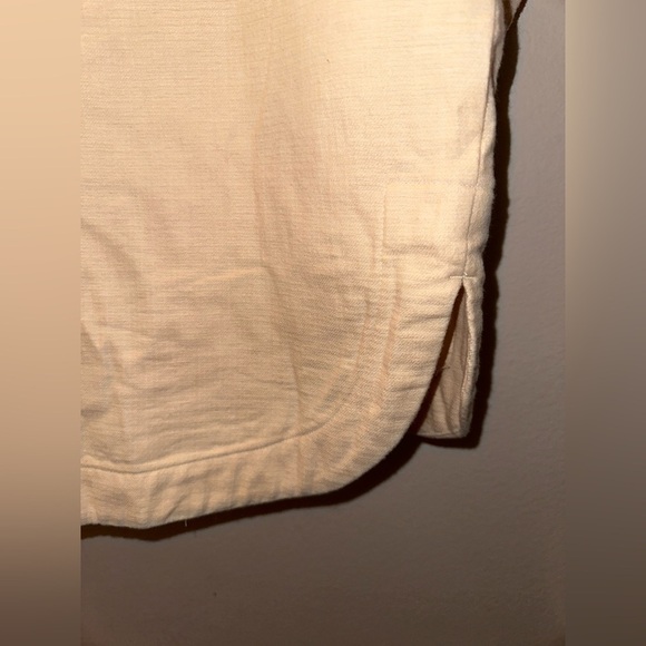 NWOT Madewell women’s cream shacket button front jacket fall winter contemporary - Picture 12 of 12